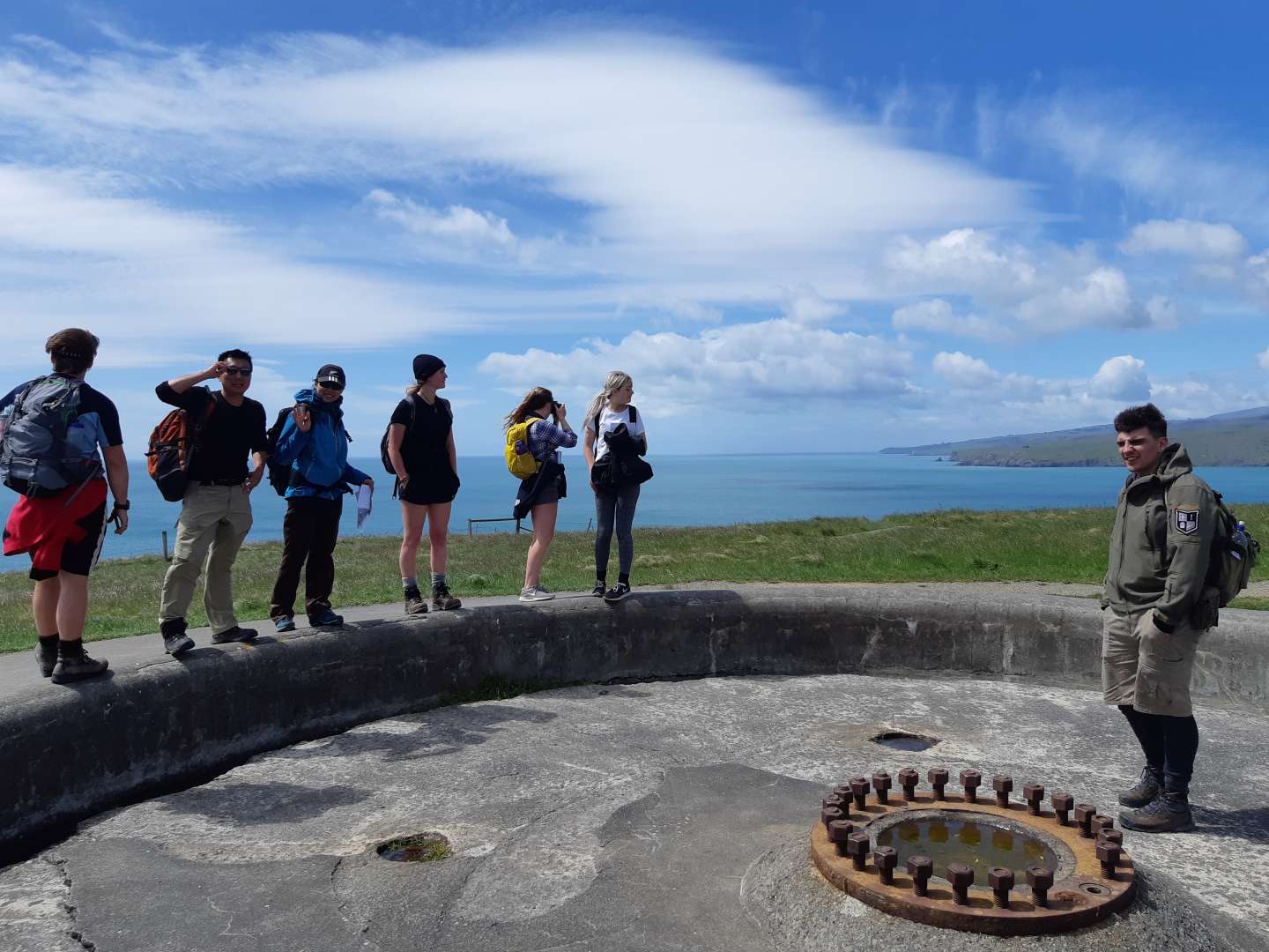 remnants of New Zealand’s WW2 defences